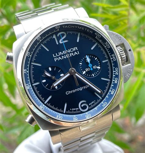 Panerai Luminor Chrono Pam01110 Complete Set 1950 Casing.